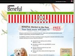 Free Beneful Dog Food Sample and Discount Voucher in Local Parks NSW, QLD, SA, VIC