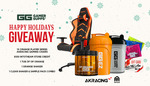 Win 1 of 2 Gaming Prize Packs (gaming chair, ITAM giftcard, etc) from GamerSupps