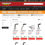 Car Bike Carriers, 25% - 60% off. Both Tow Ball and Boot Mount. $50 to $135 @ Supercheap Auto