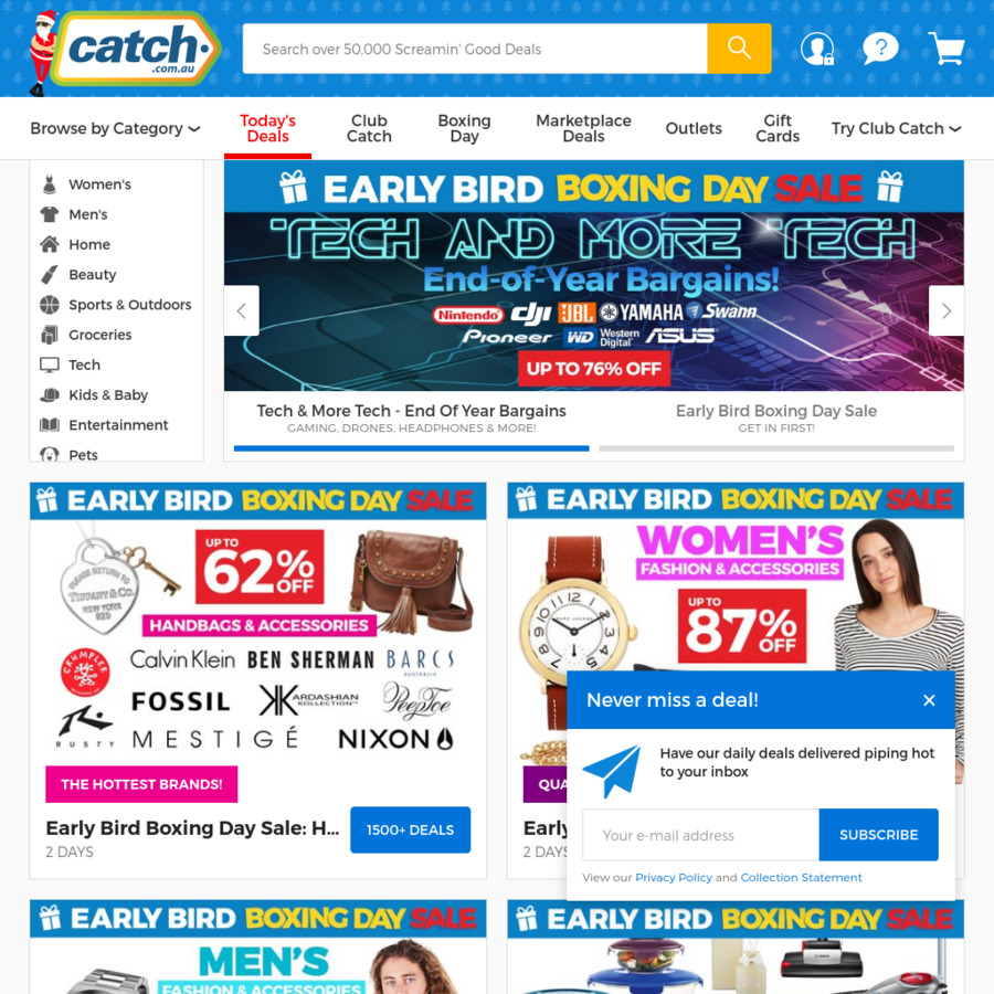 $10 off Catch.com.au ($30 Min. Spend) - OzBargain