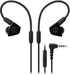 Audio Technica ATH-Ls50is in-Ear Headphones with in-Line Mic & Control (Black | Red | Navy) $64 (Was $129) @ JB Hi-Fi