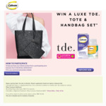 Win 1 of 30 TDE Tote & Handbad Set from Pfizer (Purchase Caltrate from Priceline)