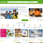 5-30% off Sitewide (Unlimited Redemptions, Max Discount $40) @ Groupon