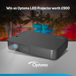 Win an Optoma LED Projector Worth $1,670 from Scan