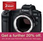 Canon EOS R with EF Adapter $2920.68 Delivered @ No Frills eBay