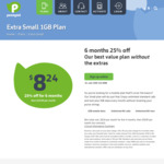 Pennytel Mobile SIM Only Plans: 1GB for $8.24/Month for 6 Months (No Contract)