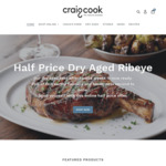 [NSW] Half Price Dry Aged Rib Eye 500g $14.95ea + Delivery (Sydney, Free over $95) @ Craig Cook The Natural Butcher
