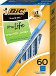 BIC Xtra Life Blue/Black 60pk $4.74 + Delivery (Free with Prime) @ Amazon AU via US | Cristal Precise 100pk $7 @ OW