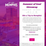 Win a Trip to Memphis for 2 from We Are Memphis