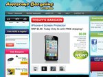 iPhone 4 Screen Protector 9 Cents + FREE Shipping (Limit 1 Per Customer)
