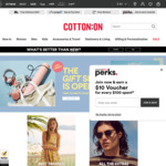 25% off Full Priced Items @ Cotton On (Stack with 20% Cashback (Was 8%) @ ShopBack)