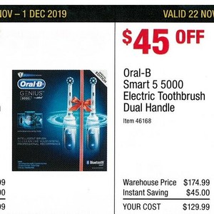 costco oral b genius