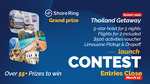 Win a Thailand Vacation Package or Other Prizes from ShareRing
