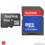 Sandisk 16GB Micro SDHC Card  Class 4 @ $19.95 Delivered Australia Wide