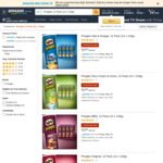 Pringles Original/BBQ/Sour Cream & Onion/Salt & Vinegar,12 Pack (12 x 134g) $27.9 @Amazon (+Shipping/$0 Prime/Spend $39 Shipped)