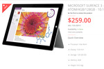 Microsoft Surface 3, Intel Atom x7-Z8700, 4GB RAM, 128GB 10.1" $259 C&C /+ Delivery @ The School Locker
