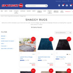 50% off Shaggy Rugs ($50-$150) and Wool Rugs ($120-$200) @ Spotlight