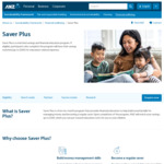 ANZ Saver Plus Program - Get $500 for Education Related Expenses (Health Care / Pensioner Concession Card Required)