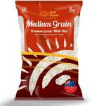 SunGrow Medium Grain Rice 5kg $9.95 (Was $15) @ Woolworths