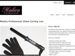 $30 off The Modiva Professional 25mm Clipless Curling Iron with This Code Word!