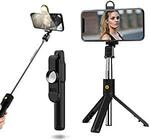 Selfie Stick with Rechargeable Light, Tripod & Wireless Remote $21.25 (15% off) + Post ($0 with Prime/ $39+) @ Amazon AU DEMAOS