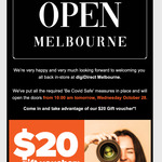 [VIC] Free $20 Gift Voucher (No Min Spend) @ digiDIRECT Melbourne Store