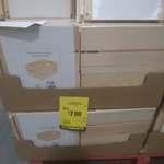 [VIC] Wooden Crate 23x31x15cm $7 (Was $9.90) @ Bunnings (West Footscray)