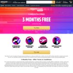 3 Months of Amazon Music Unlimited $0 (New Subscribers Only) @ Amazon Music