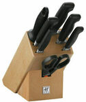 Zwilling Four Star Knife Block Set B 8pce $277.60 + Delivery ($270.66 with eBay Plus Delivered) @ Peter's of Kensington eBay