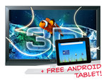 46" Full HD 3D LED* TV with PVR - 3D Series + FREE Kogan Android Tablet! $799+ Delivery