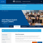 Free English Language Courses (Adult Migrant English Program) for Eligible Migrants @ Service Providers