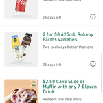 $1 375ml Coke No Sugar, $1 Chocolate Bar with 7-Eleven Drink Purchase @ 7-Eleven (App Required)