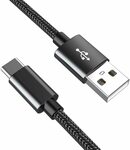 2m USB C to USB A Nylon Braided Cable $4.50 + Delivery ($0 Prime/ $39 Spend) @ APPHOME Store via Amazon AU