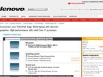 Lenovo Thinkpad Edge E520 (i7, 6GB, 750GB, 2GB ATI Graphics) $799 RRP $2388 till 12/04/12