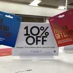 [NSW] 10% off Pamper, The Cinema Card & Love Gift Cards @ Target Westfield (Parramatta)
