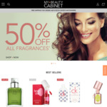 50% Discount on All Fragrance + $10 Delivery ($0 with $100 Order) @ My Beauty Cabinet