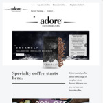 30% off Storewide + Delivery ($0 with $30 Order) @ Adore Coffee
