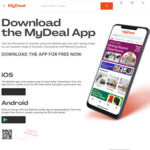 $10 off Minimum $50 Spend on Your First Purchase with MyDeal App @ MyDeal