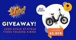 Win a Leon Cycle ET-Cycle Series Folding E-Bike Worth $2,899 from Melbourne Bike Show
