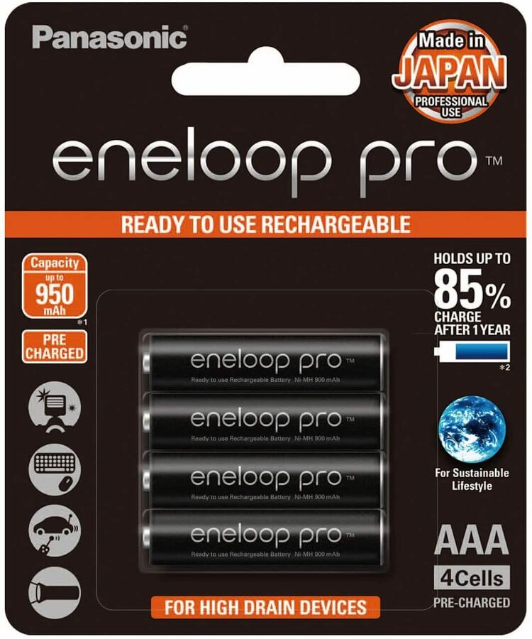 Panasonic eneloop rechargeable AAA battery sets now on sale from $19 at