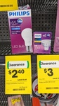 Philips LED Bulb: Edison Screw 10.5W $2.40 in-Store Clearance @ Woolworths