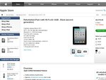 Refurbished iPad 2 with Wi-Fi+3G 16GB - Black (Second Generation) $479.00 Delivered from Apple