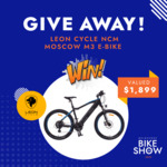 Win a Leon Cycle NCM Moscow M3 Mountain E-Bike Worth $1,899 from Melbourne Bike Show