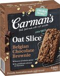 Carman's Belgian Chocolate Brownie Oat Slice 175g $3.85 ($3.47 S&S) + Delivery ($0 with Prime/ $39 Spend) @ Amazon AU