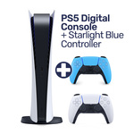 [Pre Order] PlayStation 5 Digital Edition Console + Starlight Blue Controller Bundle $759 + Delivery @ EB Games