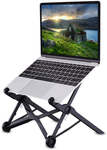 Tendak Foldable Laptop Stand, Portable Laptop Holder (Black) US$9.99 (~A$14.78, Was A$29.72) & Free Shipping @ Tendak