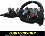 Logitech G29 Driving Force Racing Wheel (Steering Wheel & Pedals) $273.60 ($267.84 eBay Plus) @ Logitech Shop eBay