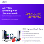 Win $100,000 of Prizes from ubank