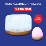 2x Aroma Diffusers Bundle $50 Delivered (47% off) @ Medescan