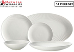 Maxwell & Williams 14-Piece Radiance Entertainer Set $45.95 + Delivery ($0 with OnePass) @ Catch
